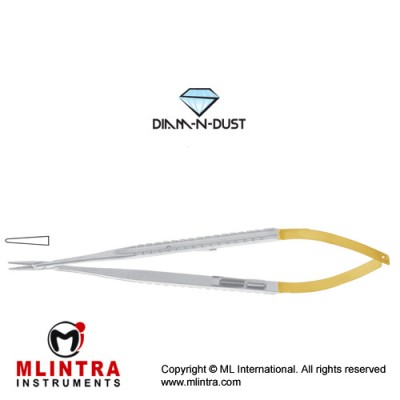 Diam-n-Dust™ Micro Needle Holder Straight Stainless Steel, 14 cm - 5 1/2" Diam-n-Dust™ Micro Needle Holder Straight Stainless Steel, 14 cm - 5 1/2"
